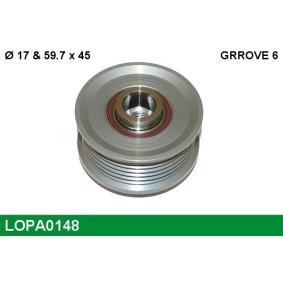 Köp Frihjulskoppling, generator av LUCAS LOPA0148 till det låga priset 964,46 kr