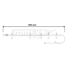 Osta Jarrupalan kulumisenilmaisin TOMEX brakes:llä TX 30-63 edullisesti hintaan 14,99 €