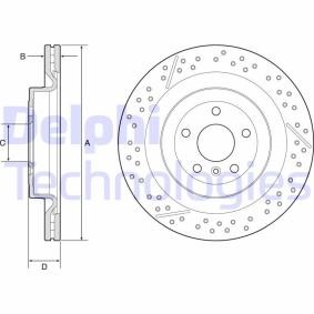 Osta Jarrulevy DELPHI:llä BG9223C edullisesti hintaan 65,03 €