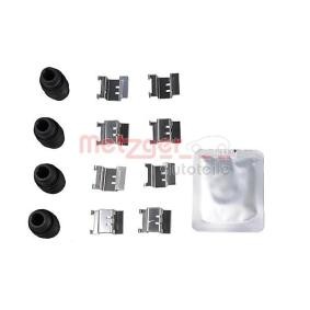 Comprar Kit de accesorios, pastillas de frenos de METZGER 109-1877 a bajo precio de 20,92 €