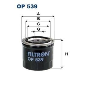 Acquista Filtro olio da FILTRON OP 539 a buon mercato per soli 8,39 €