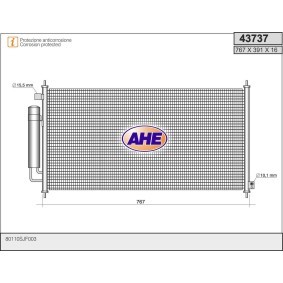Klimakondensator für HONDA von AHE