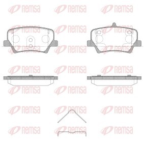 Acquista Kit pastiglie freni da REMSA 1819.00 a buon mercato per soli 32,58 €