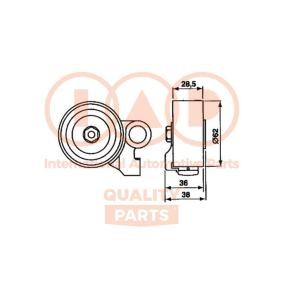 Keilrippenriemen für GREAT WALL von IAP QUALITY PARTS