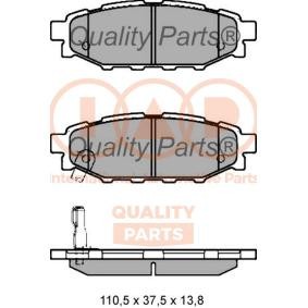 Bremsbeläge für TOYOTA von IAP QUALITY PARTS