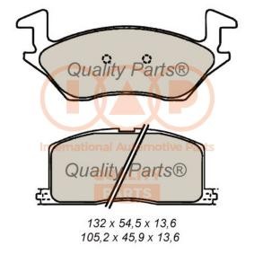Bremsbeläge für TOYOTA von IAP QUALITY PARTS
