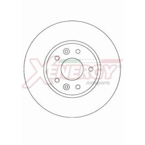 Bremsscheibe X602725 von AP XENERGY günstig für 116,91 € online kaufen