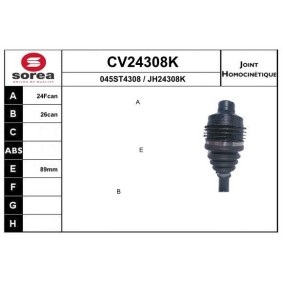Gelenksatz, Antriebswelle CV24308K von EAI günstig für 109,65 € online kaufen