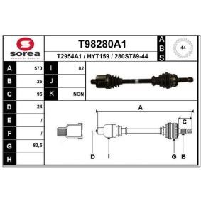 Antriebswelle T98280A1 von EAI günstig für 122,21 € online kaufen