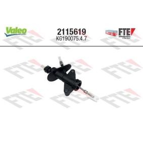 Achetez des Cylindre émetteur d'embrayage VALEO 2115619 à prix pour 58,59 €