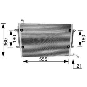 Köp Kondensor, klimatanläggning av MAHLE ORIGINAL AC 172 000S till det låga priset 1507,17 kr