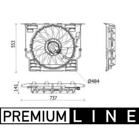 Kühlerlüfter CFF 543 000P von MAHLE ORIGINAL günstig für 397,41 € online kaufen