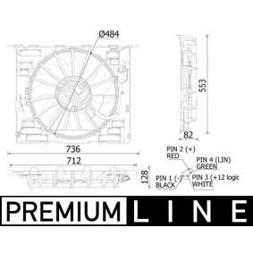 Kühlerlüfter CFF 549 000P von MAHLE ORIGINAL günstig für 469,93 € online kaufen