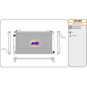Acquista Radiatore motore da AHE 130.365 a buon mercato per soli 242,17 €