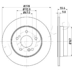 Bremsscheibe 610505 von JAPKO günstig für 35,32 € online kaufen