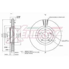 Bremsscheibe X602740 von AP XENERGY günstig für 58,78 € online kaufen