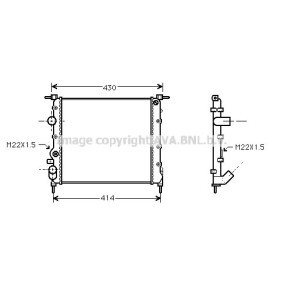 Kühlerlüfter FT019F003 von PRASCO günstig für 132,26 € online kaufen
