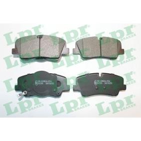 Acquista Kit pastiglie freni da LPR 05P2058 a buon mercato per soli 31,29 €