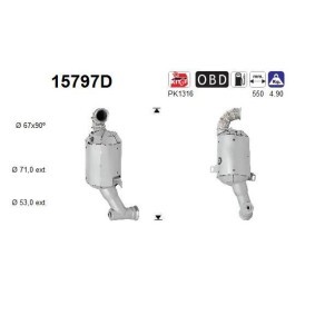Katalysator 15797D DS von AS