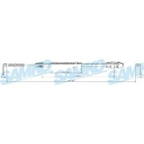 Handbremsseil für VAUXHALL von SAMKO
