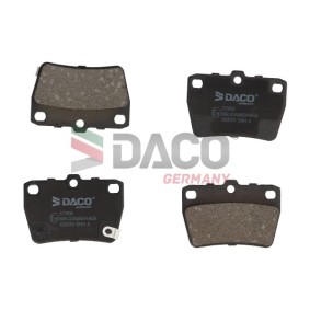 Bremsbeläge für TOYOTA von DACO Germany