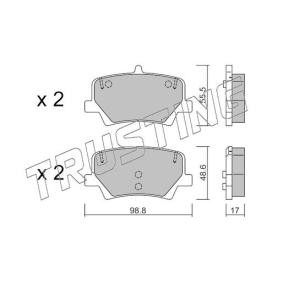 Acquista Kit pastiglie freni da TRUSTING 1187.0 a buon mercato per soli 63,98 €