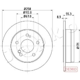 Bremsscheibe 610504C von JAPKO günstig für 32,53 € online kaufen