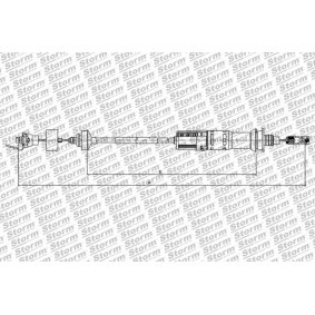 Köp Kopplingsvajer av STORM QUALITY PARTS 1101411 till det låga priset 594,48 kr