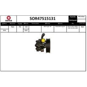 Servopumpe für CHEVROLET von SNRA