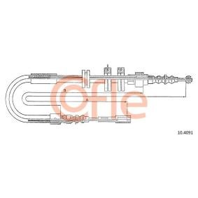 Handbremsseil 92.10.4091 von COFLE günstig für 16,30 € online kaufen