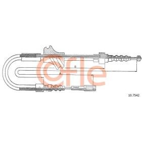 Handbremsseil 92.10.7542 von COFLE günstig für 15,77 € online kaufen