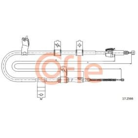 Handbremsseil 92.17.2566 von COFLE günstig für 27,37 € online kaufen