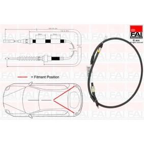 Handbremsseil für SEAT von FAI AutoParts