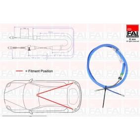 Handbremsseil für SEAT von FAI AutoParts