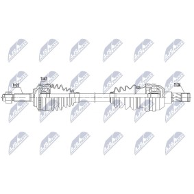 Antriebswelle für CHEVROLET von NTY