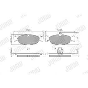 Bremsbeläge 573940J von JURID günstig für 31,40 € online kaufen