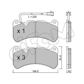 Achetez des Plaquettes de frein CIFAM 822-1201-0 à prix pour 99,95 €