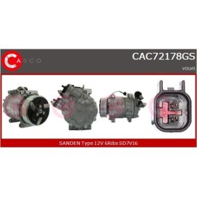 Acquista Compressore aria condizionata da CASCO CAC73023AS a buon mercato per soli 405,75 €