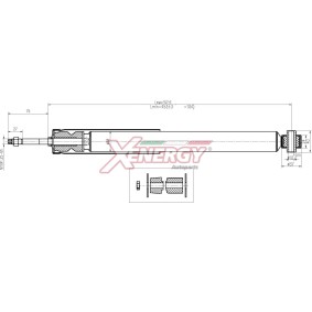 Stoßdämpfer X198553 von AP XENERGY günstig für 93,12 € online kaufen