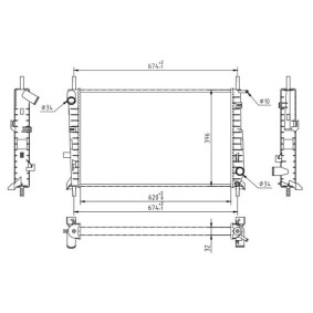 Kühler, Motorkühlung 606 832 von HART günstig für 80,11 € online kaufen
