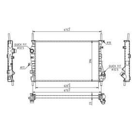 Kühler, Motorkühlung 612 329 von HART günstig für 94,55 € online kaufen