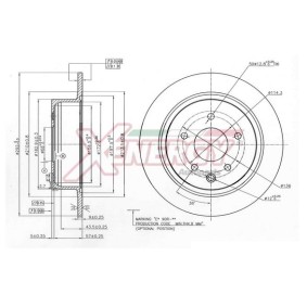 Bremsscheibe X601484 von AP XENERGY günstig für 101,61 € online kaufen