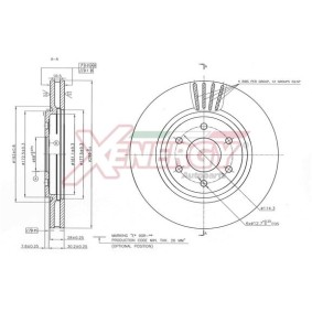 Bremsscheibe X602790 von AP XENERGY günstig für 47,73 € online kaufen