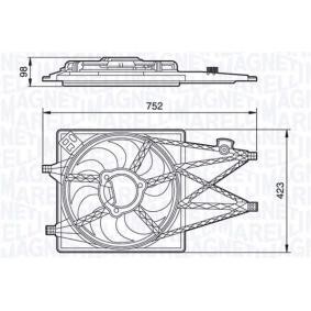 Kühlerlüfter 069422457010 von MAGNETI MARELLI günstig für 168,24 € online kaufen