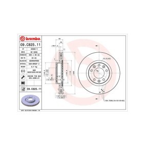 Bremsscheibe für CITROËN von MAGNETI MARELLI