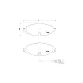 Osta Jarrupalat, levyjarru MAGNETI MARELLI:llä 363700585126 edullisesti hintaan 161,64 €