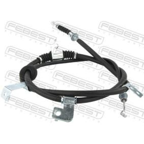 Compre Cabo de aço, travão de estacionamento da FEBEST 04100-GFLH a um preço baixo por 36,09 €