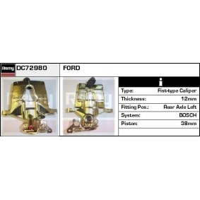 Bremssattel DC72980 von DELCO REMY günstig für 108,91 € online kaufen