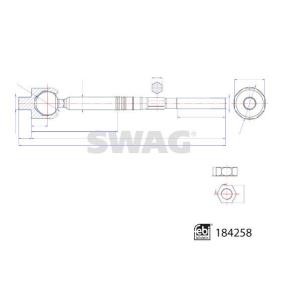 Axialgelenk, Spurstange für CHEVROLET von SWAG