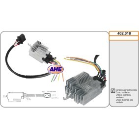 Steuergerät, Elektrolüfter (Motorkühlung) für AUDI von AHE